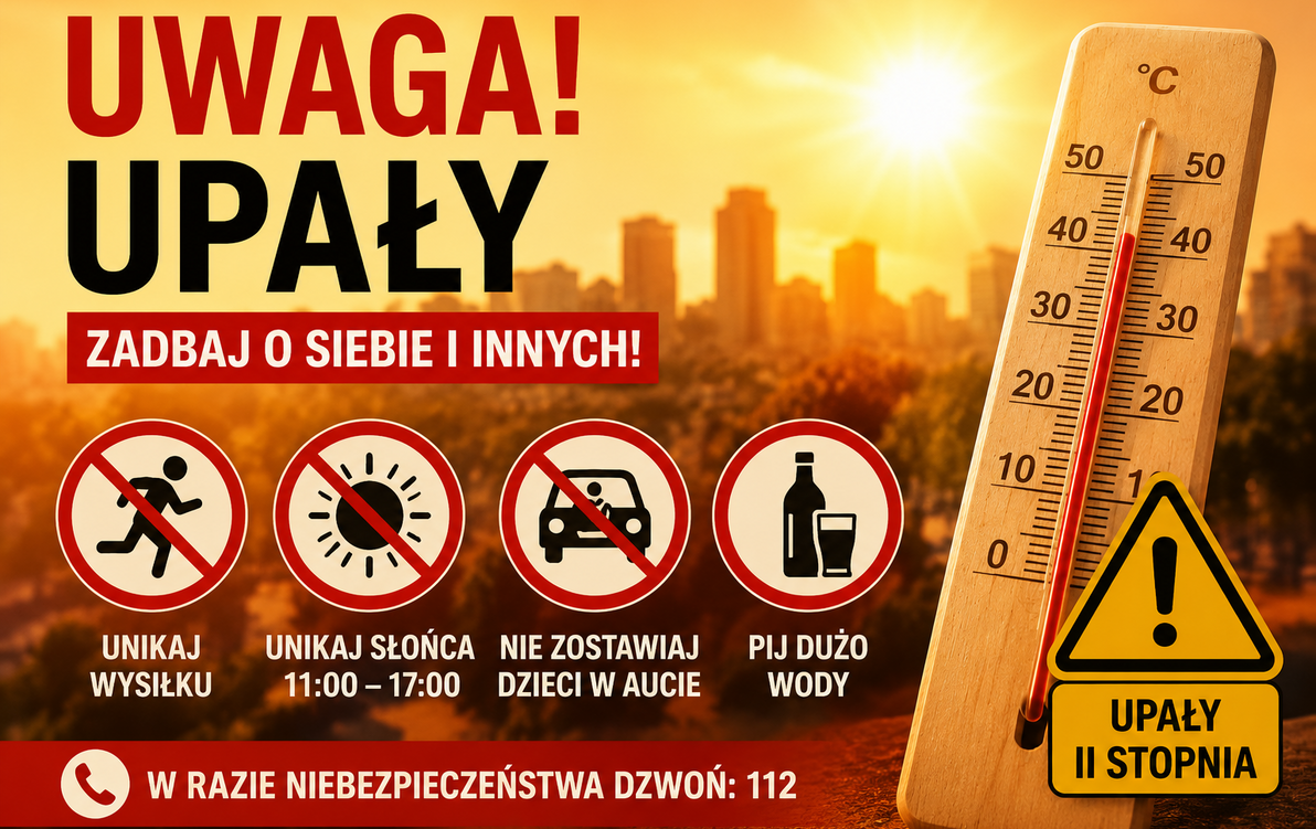 uwaga upały
