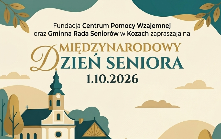 Międzynarodowy Dzień Seniora zaproszenie