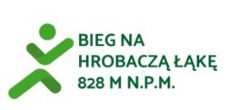 Bieg na Hrobaczą Łąkę logo