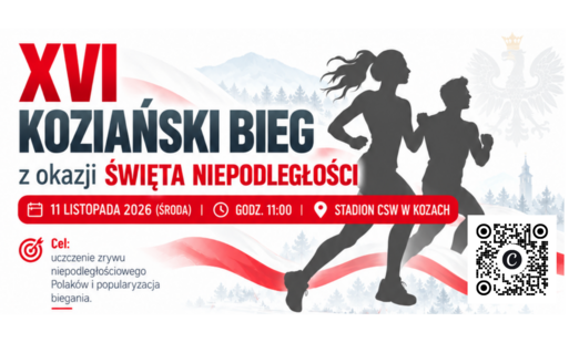XVI Koziański Bieg z okazji święta niepodległości